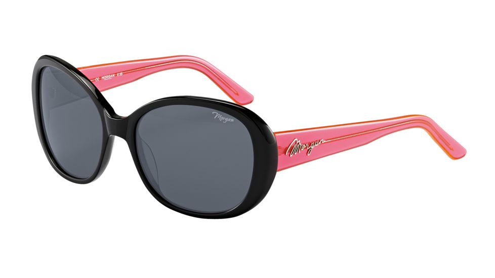 Morgan 207157 Single Vision Maroon Frame Black Lens
