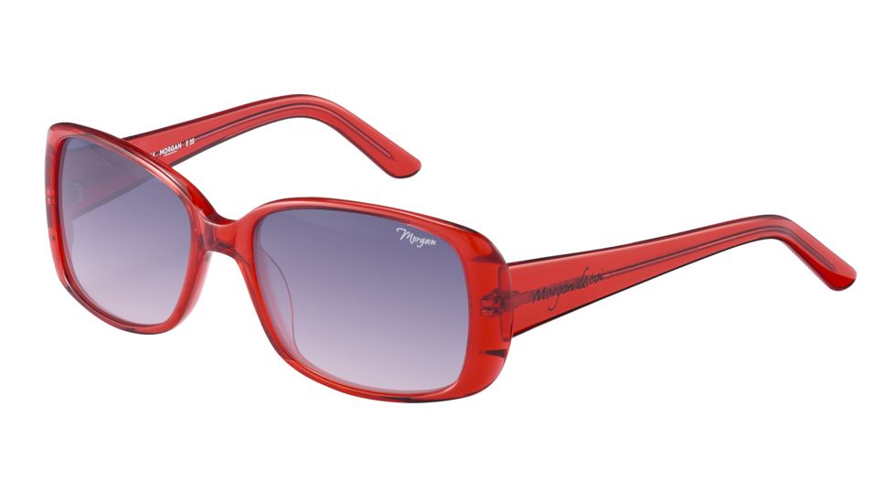 Morgan 207158 Progressive Red Frame Aubergine Gradient Lens