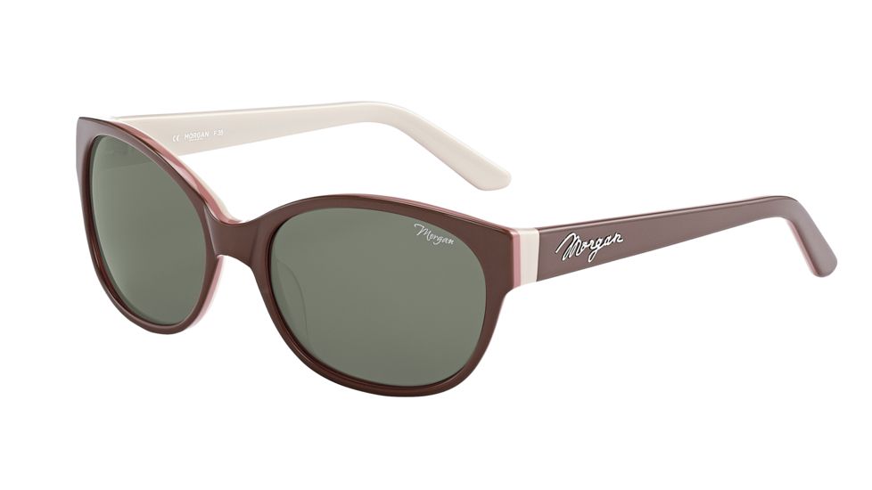 Morgan 207159 Sunglasses, Brown Frame, Black Lens-207159-6743