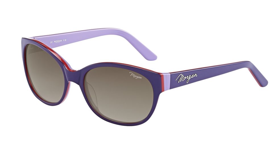 Morgan 207159 Sunglasses, Purple Frame, Brown Lens-207159-6742