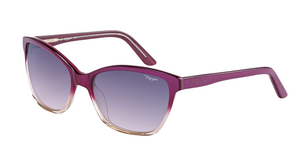 Morgan Prescription Sunglasses 207162 Bifocal Purple Frame Purple Lens