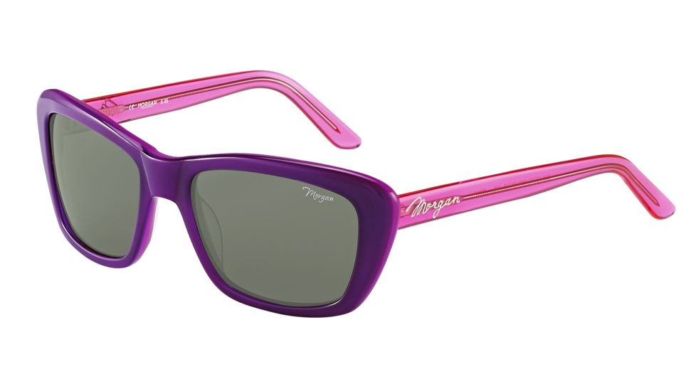 Morgan 207163 Progressive Purple Frame Black Lens