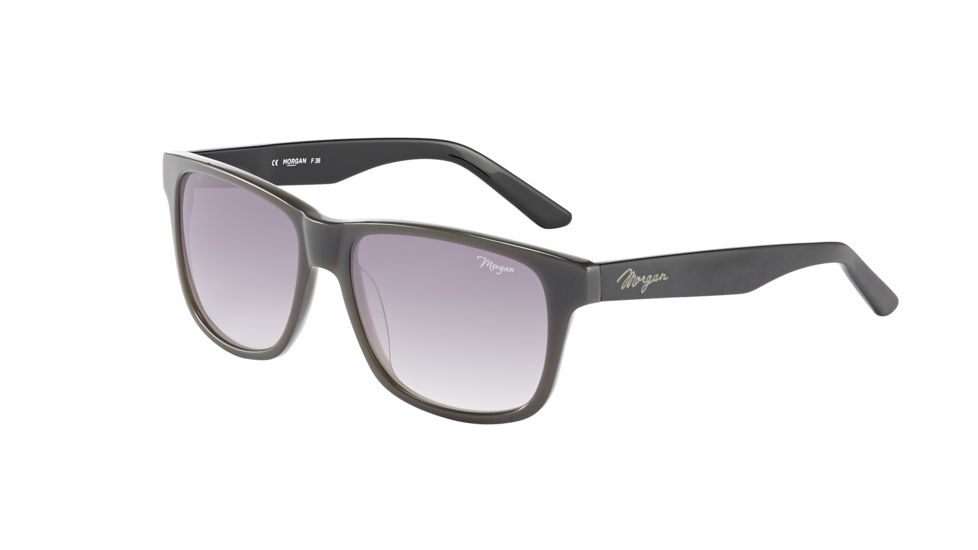 Morgan 207168 Sunglasses, Green Frame, Aubergine Gradient Lens-207168-6902