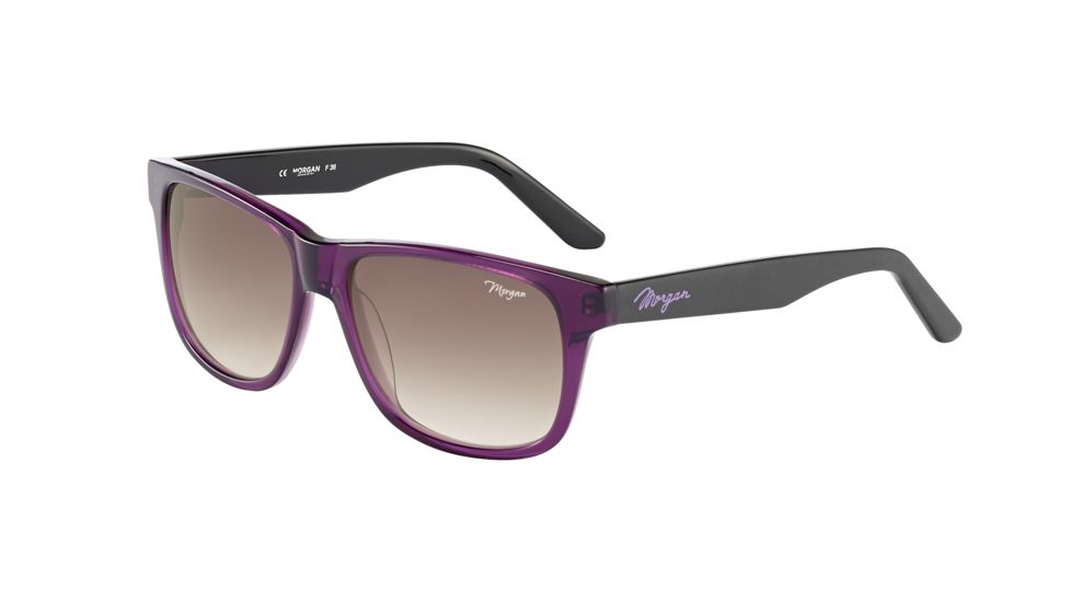 Morgan 207168 Sunglasses, Violet Frame, Brown Gradient Lens-207168-6903
