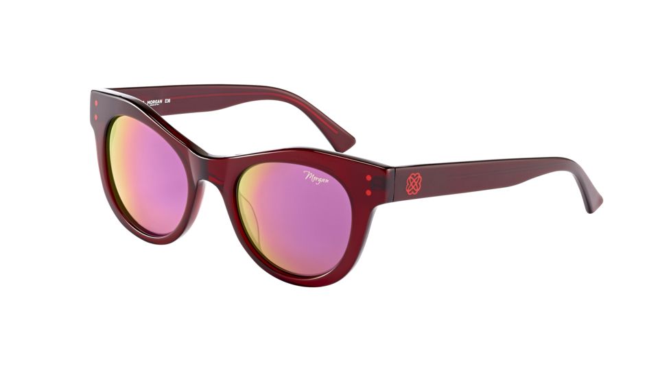 Morgan 207169 Bifocal Red Frame Red/Violet/Gold Mirror Lens