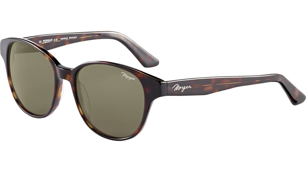 Morgan 207180 Single Vision Prescription Sunglasses, Dark Brown Havana Frame, 207180-8940SV