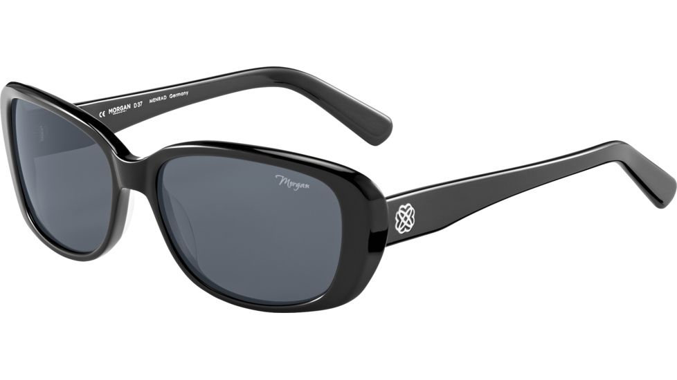 Morgan 207187 Sunglasses, Black Frame, Grey Lens, 207187-8840