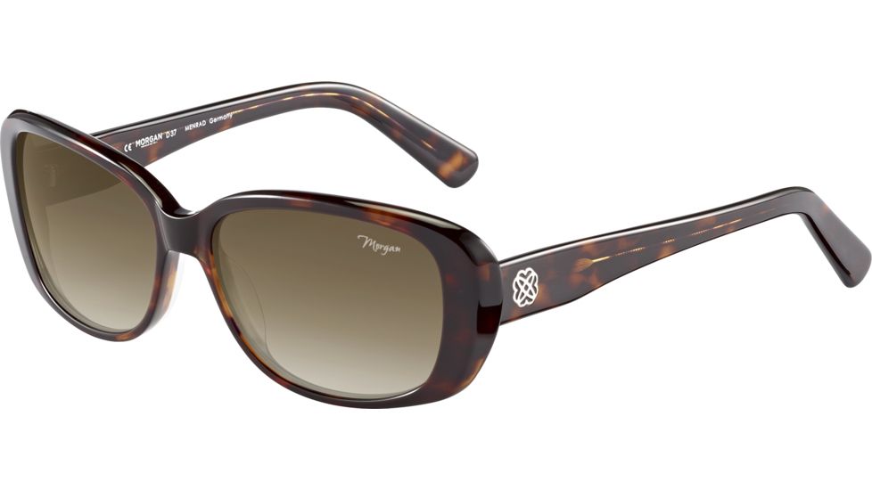 Morgan 207187 Sunglasses, Dark Brown Havana Frame, Brown Gradient Lens, 207187-8940