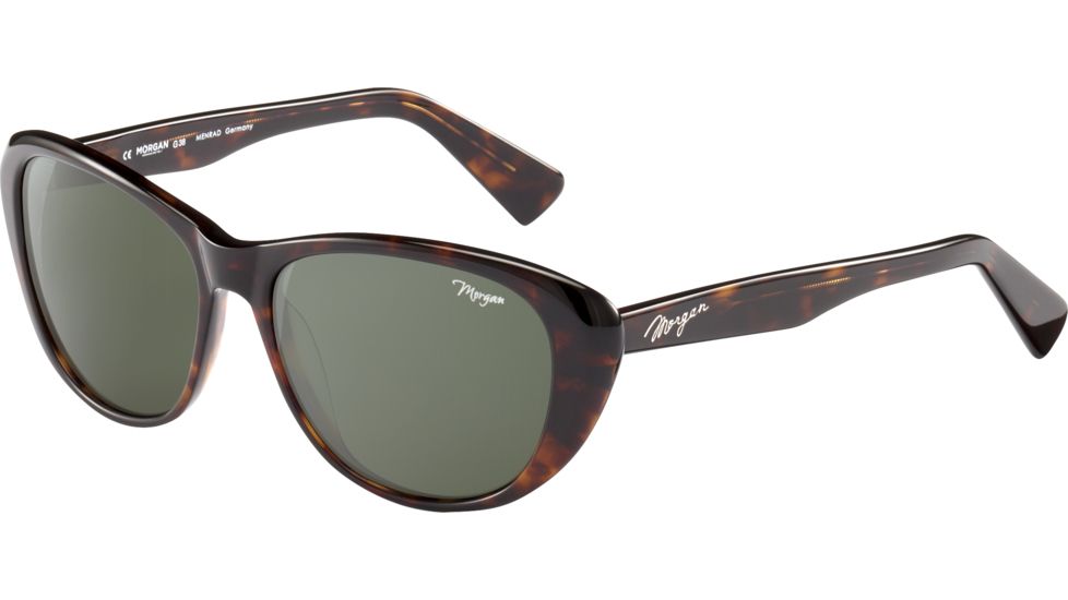 Morgan 207190 Single Vision Prescription Sunglasses, Dark Brown Havana Frame, 207190-8940SV