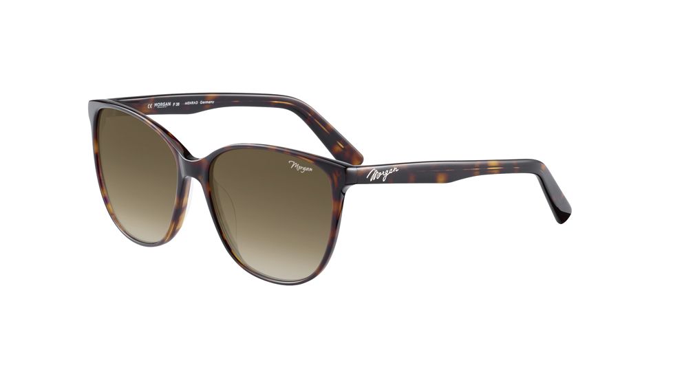 Morgan 207195 Sunglasses, Dark Brown Havana Frame, Brown Lens, 207195-8940