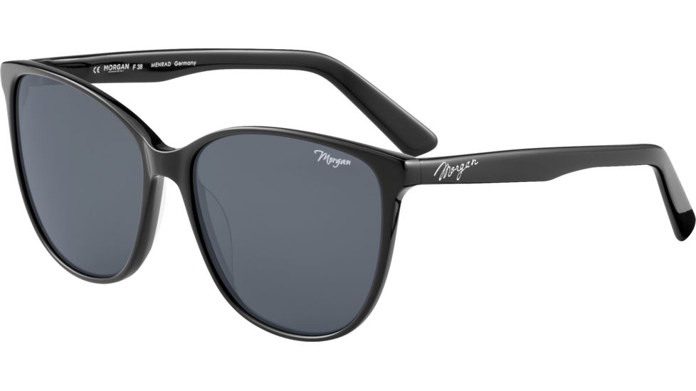 Morgan 207195 Sunglasses, Black Frame, Grey Lens, 207195-8840
