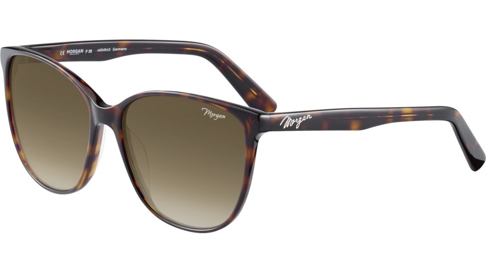 Morgan 207195 Sunglasses, Dark Brown Havana Frame, Brown Lens, 207195-8940