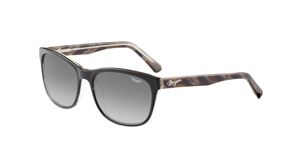 Morgan 207196 Progressive Prescription Sunglasses, Black Brown Frame, 207196-4357PR