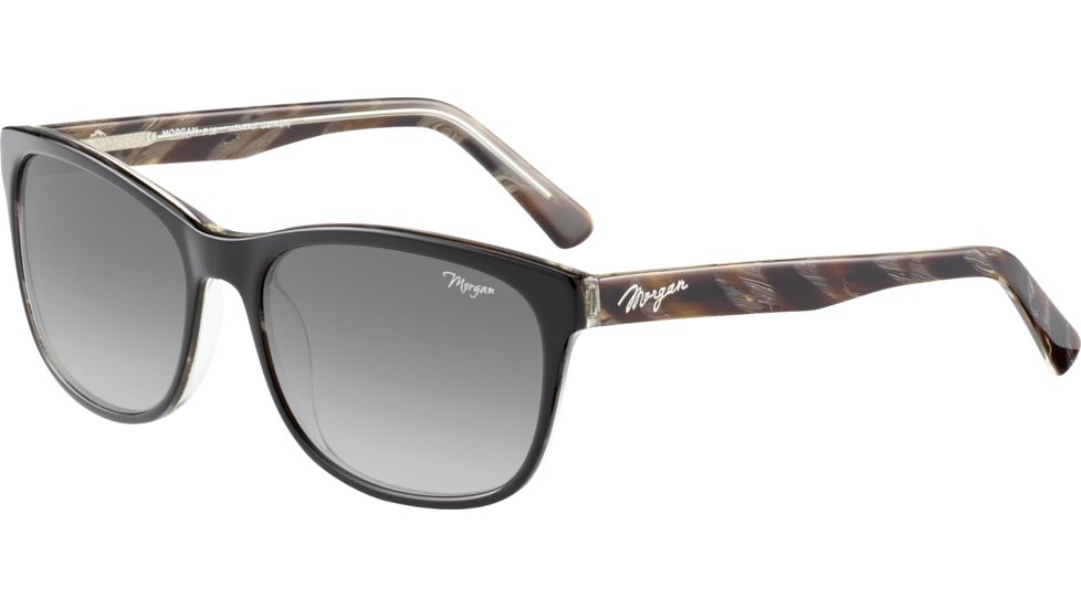 Morgan 207196 Progressive Prescription Sunglasses, Black Brown Frame, 207196-4357PR