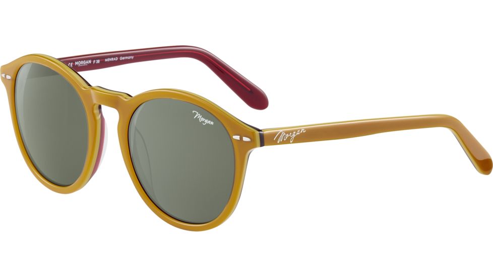 Morgan 207197 Single Vision Prescription Sunglasses, Caramel Frame, 207197-4349SV