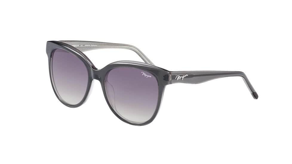 Morgan 207211 Sunglasses,Grey/Silver Frame,Aubergine Gradient Lens, 207211-4516
