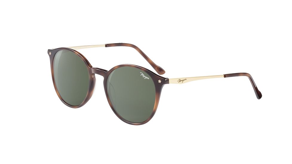 Morgan 207212 Progressive Prescription Sunglasses, Brown Havana/Gold Frame, 207212-6311PR