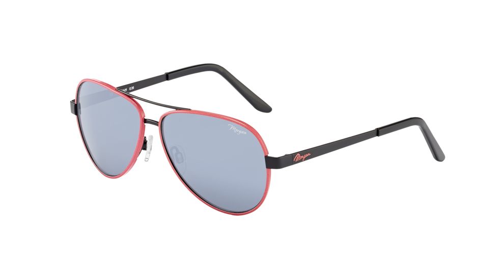 Morgan 207342 Bifocal Orange Frame Grey/Blue W/ Silver Mirror Lens