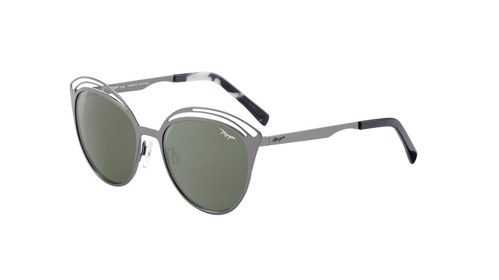 Morgan 207350 Progressive Prescription Sunglasses, Gun Frame, 207350-6500PR