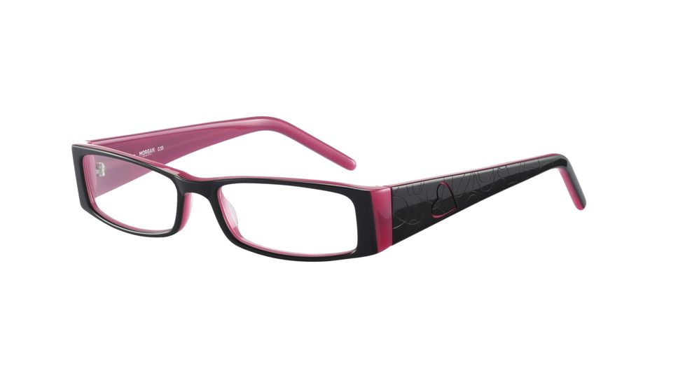 Morgan 201035 Progressive Prescription Eyeglasses - Anthracite Frame and Clear Lens 201035-6152PR