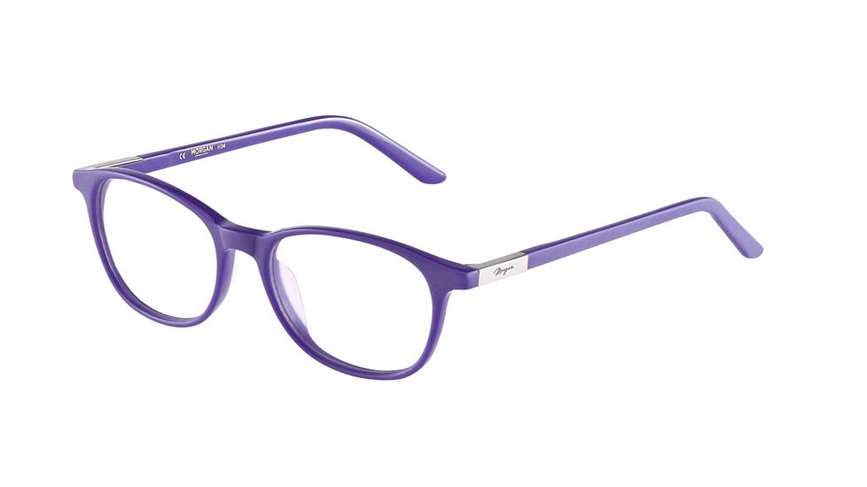 Morgan 201060 Progressive Prescription Eyeglasses - Blue Frame and Clear Lens 201060-6546PR