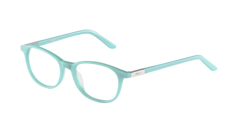 Morgan 201060 Progressive Prescription Eyeglasses - Green Frame and Clear Lens 201060-6549PR