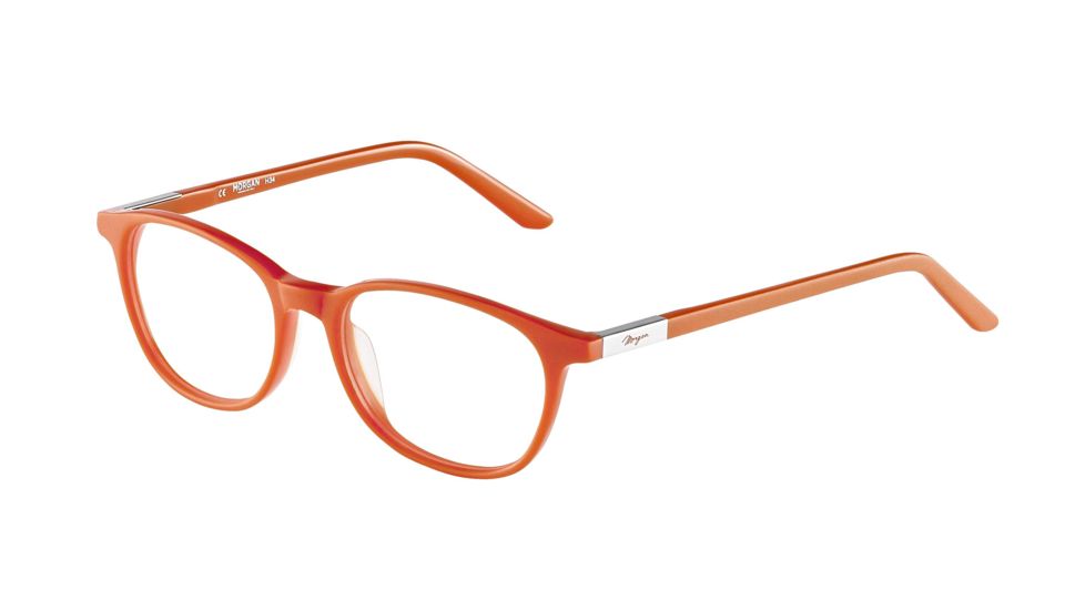 Morgan 201060 Progressive Prescription Eyeglasses - Orange Frame and Clear Lens 201060-6547PR