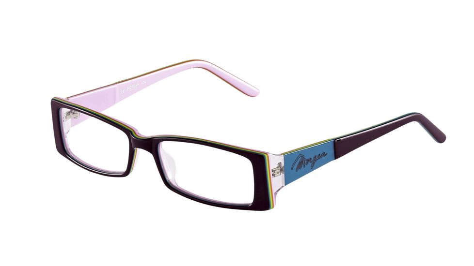 Morgan No. 201065 Eyeglasses - Red Frame and Clear Lens 201065-6554