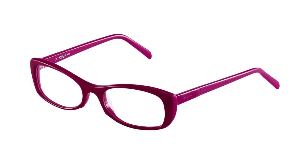 Morgan 201066 Bifocal Prescription Eyeglasses - Violet Frame and Clear Lens 201066-6534BI