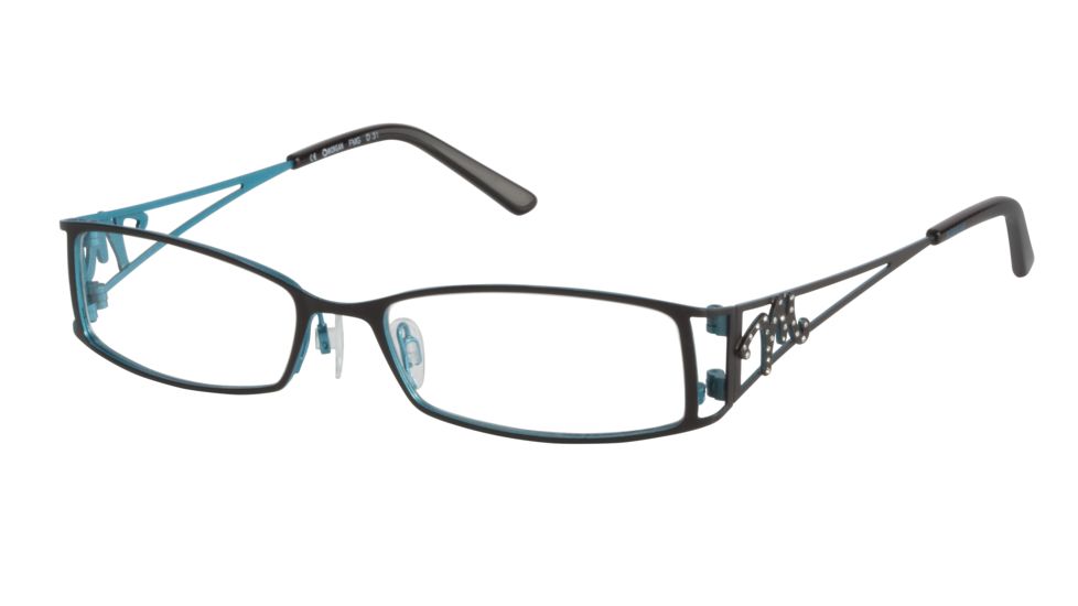 Morgan 203084 Progressive Prescription Eyeglasses - Black Frame and Clear Lens 203084-291PR