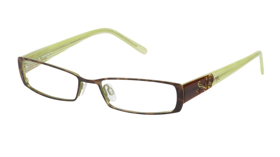 Morgan No. 203102 Eyeglasses - Brown Frame and Clear Lens 203102-366