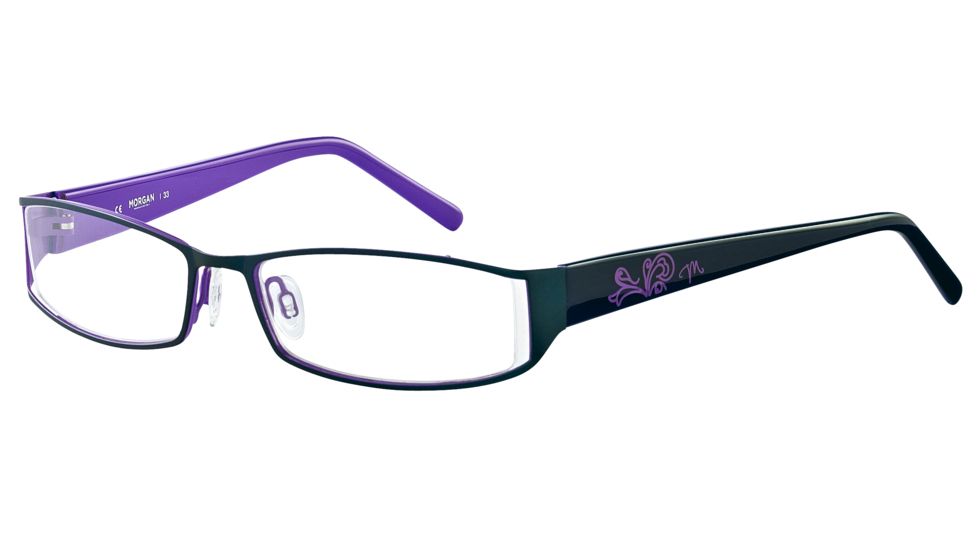 Morgan No. 203117 Eyeglasses - Blue Frame and Clear Lens 203117-415