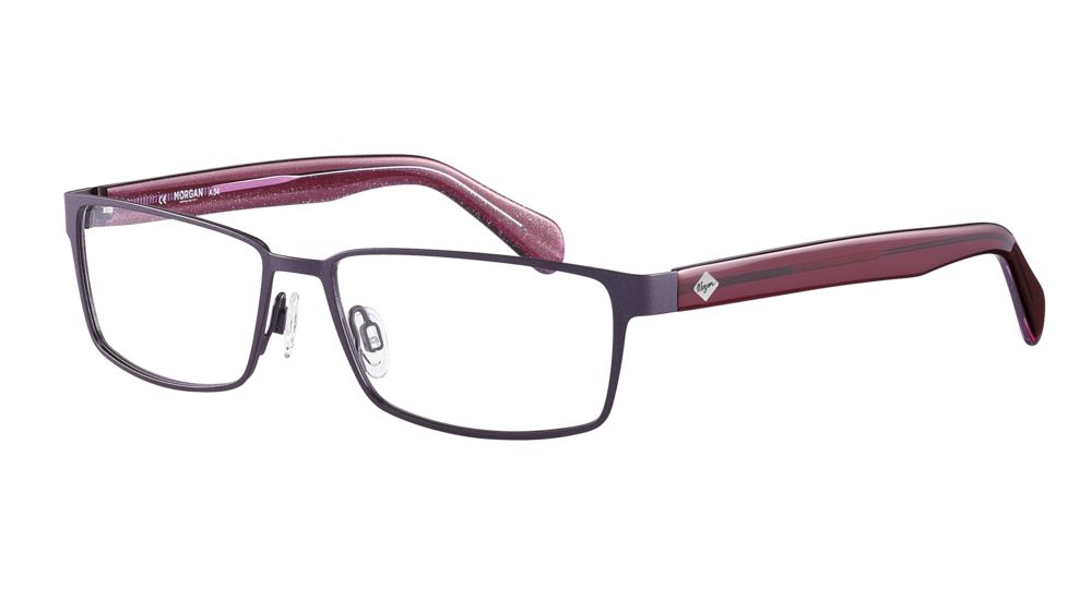 Morgan No. 203119 Eyeglasses - Violet Frame and Clear Lens 203119-350