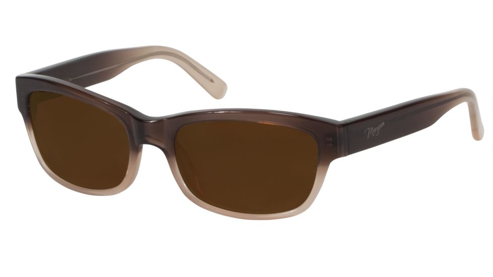 Morgan 207124 Single Vision Prescription Sunglasses - Brown Frame and Brown Lens 207124-6294SV