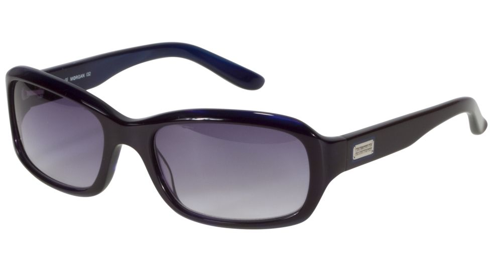 Morgan 207129 Single Vision Prescription Sunglasses - Violet Frame and Grey Blue Gradient Lens 207129-350SV