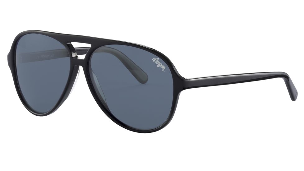 Morgan 207131 Bifocal Prescription Sunglasses - Black Frame and Grey Lens 207131-8840BI