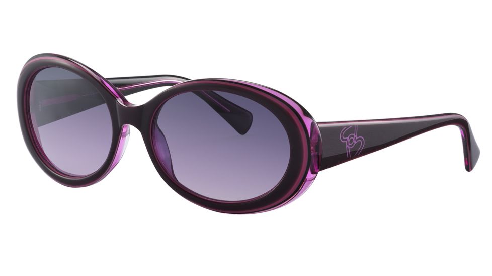 Morgan 207136 Bifocal Prescription Sunglasses - Violet Frame and Violet Gradient Lens 207136-6255BI