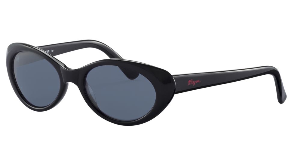 Morgan 207137 Single Vision Prescription Sunglasses - Black Frame and Grey Lens 207137-8840SV