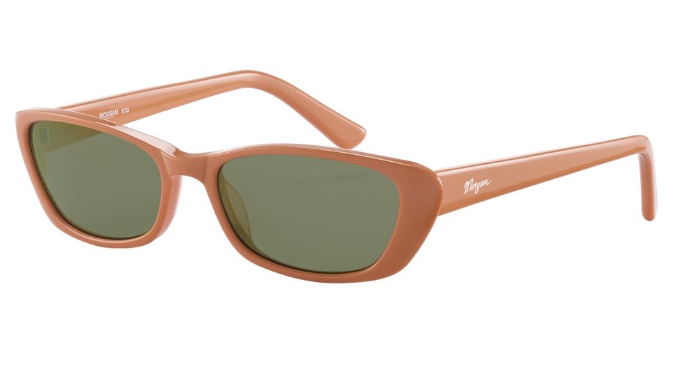Morgan 207138 Progressive Prescription Sunglasses - Orange Frame and Brown Lens 207138-6375PR