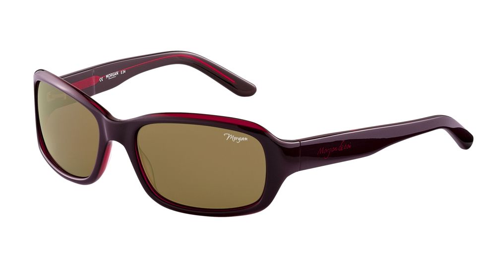 Morgan 207153 Progressive Prescription Sunglasses - Violet Frame and Brown Lens 207153-6395PR