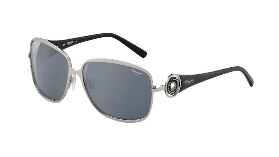 Morgan 207338 Progressive Prescription Sunglasses - Silver Frame and Grey Silver Lens 207338-110PR