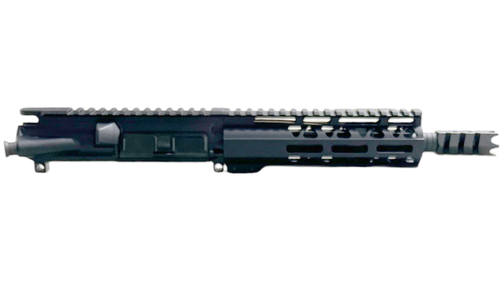 Moriarti AR-15 5.56/.223 7.5in Pistol Shark Mlok Upper Assembly, Black, 16.5in, MAR-7-556-SHARK