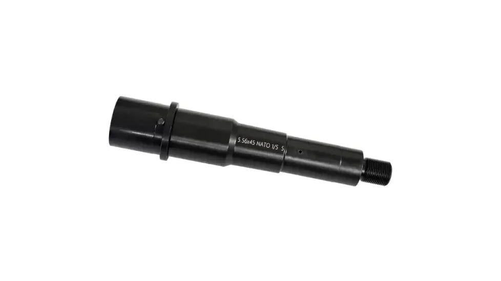 Moriarti AR-15 5.56x45mm NATO Threaded Barrel, 5 inch, Medium, Micro Length, 1-5 Twist, 1/2x28, QPQ Corrosion Resistant, Black, MAR-556-5-BRL