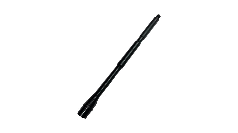 Moriarti AR-15 M4 Barrel Threaded, 5.56x45mm NATO, 16 inch, M4, 1-7 Twist, 1/2x28 Thread, Nitride, Black, 16 inch, MAR-16-M4-556
