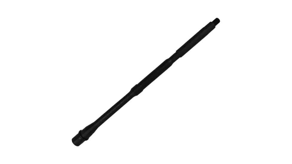 Moriarti AR-15 5.56x45mm NATO Threaded Barrel, 16 inch, M4, Carbine Length, 1-7 Twist, 1/2x28, QPQ Corrosion Resistant, Black, MAR-556-16-M4-BRL