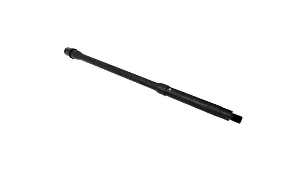 Moriarti AR-15 5.56x45mm NATO Threaded Barrel, 18 inch, Government, Rifle Length, 1-7 Twist, 1/2x28, QPQ Corrosion Resistant, Black, MAR-556-18-BRL