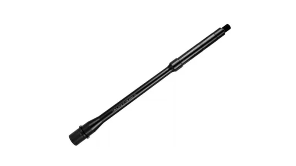 Moriarti AR-15 5.56x45mm NATO Threaded Barrel, 13.9 inch, Government, Mid Length, 1-7 Twist, 1/2x28, QPQ Corrosion Resistant, Black, MAR-556-139-GOV-BRL