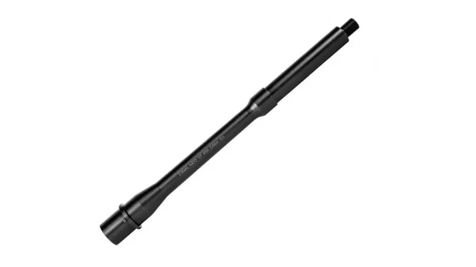 Moriarti AR-15 Moriarti 5.56 NATO Threaded AR Barrel,, 14.5in, Pencil, Mid-Length, 1-7 Twist, 1/2x28 TPI, Black, MAR-556-145-BRL-625