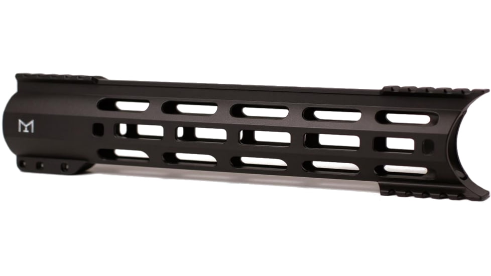 Moriarti AR .308 12in M-LOK C-Cut Slim Profile Free Float Handguard, Black, 308-12-C-MLOK