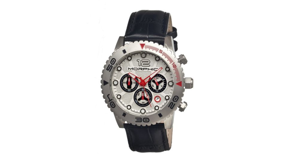 Morphic 3301 M33 Series Mens Watch, Silver MPH3301